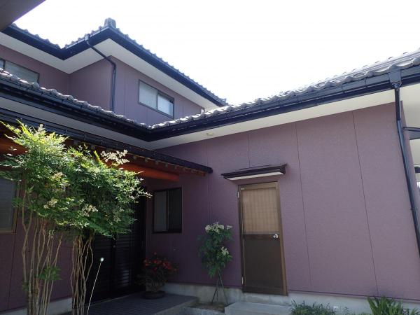 富山市の外壁塗装 屋根瓦締め直し 軒天交換 和風の趣がさらにアップ ガイソー富山店