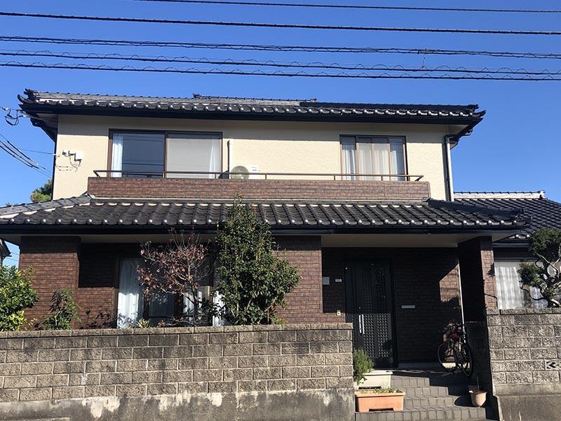 富山市の外壁サイディング工事 Kmew 煉石柄の張り分けが和風住宅に見事にマッチしました ガイソー富山店 富山市の外壁サイディング工事 Kmew 煉石柄の張り分けが和風住宅に見事にマッチしました ガイソー富山店