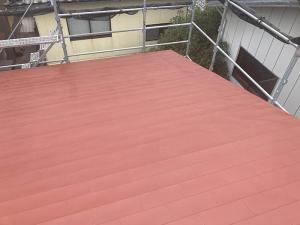 富山市の屋根塗装工事　耐久性を重視し親水性塗膜を形成する無機塗料を施工しました！
