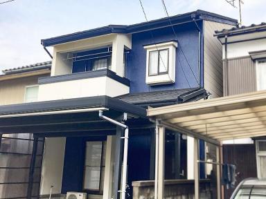 射水市の外壁塗装・屋根カバー工事 無機塗料施工でこの先長期に渡り紫外線や風雨から建物を守ってくれます!