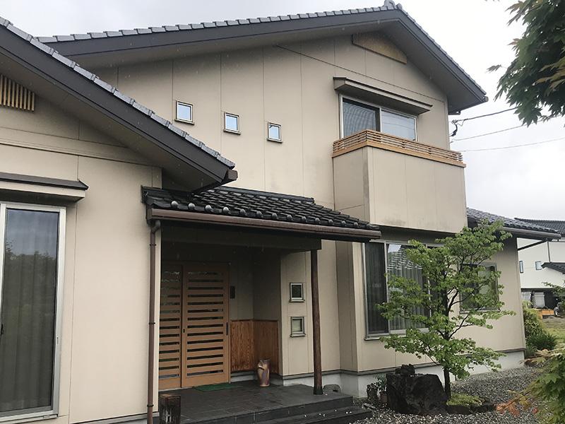 外壁塗装工事 ガイソーウォール無機Zが紫外線や風雨など過酷な条件でも