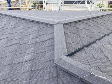 富山市の屋根カバー工事  優れた耐久性で災害に強い「DECRA　セネター」をご提案しました!